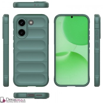 Magic Shield guminis dėklas - žalias (Xiaomi Poco X8 Pro)